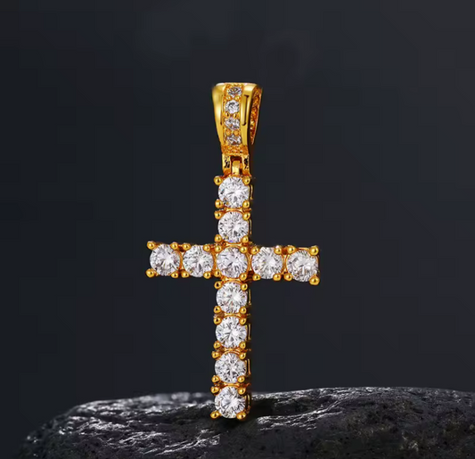 Gold/Silver Cross pendant
